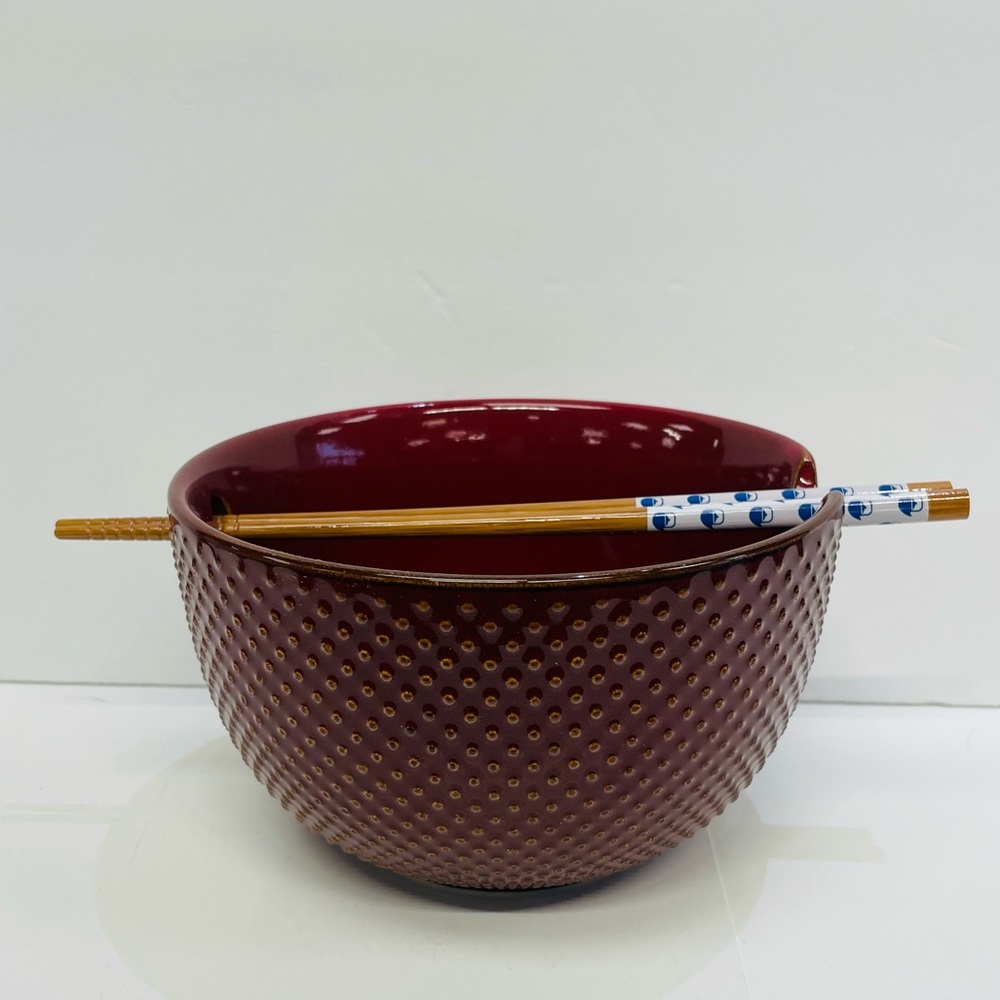 Noodle/Ramen Bowl with Chopsticks 26 Oz ❌FIRM ON PRICE❌